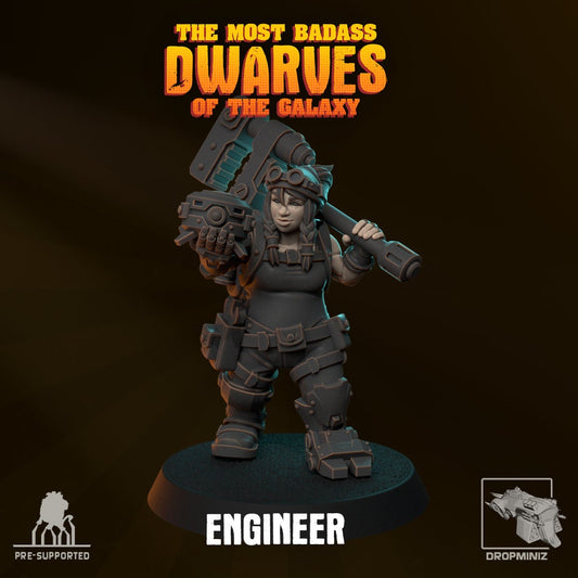 Bad Azz Dwarves of the Galaxy - Engineer