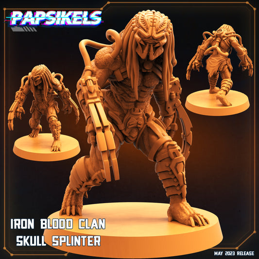 Iron Blood Clan Skull Splinter