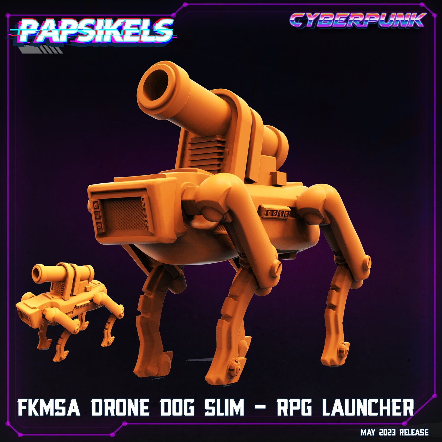 FKMSA Drone Dog Slim - RPG Launcher