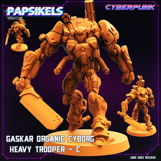 Gaskar Organic Cyborg Heavy Trooper - C