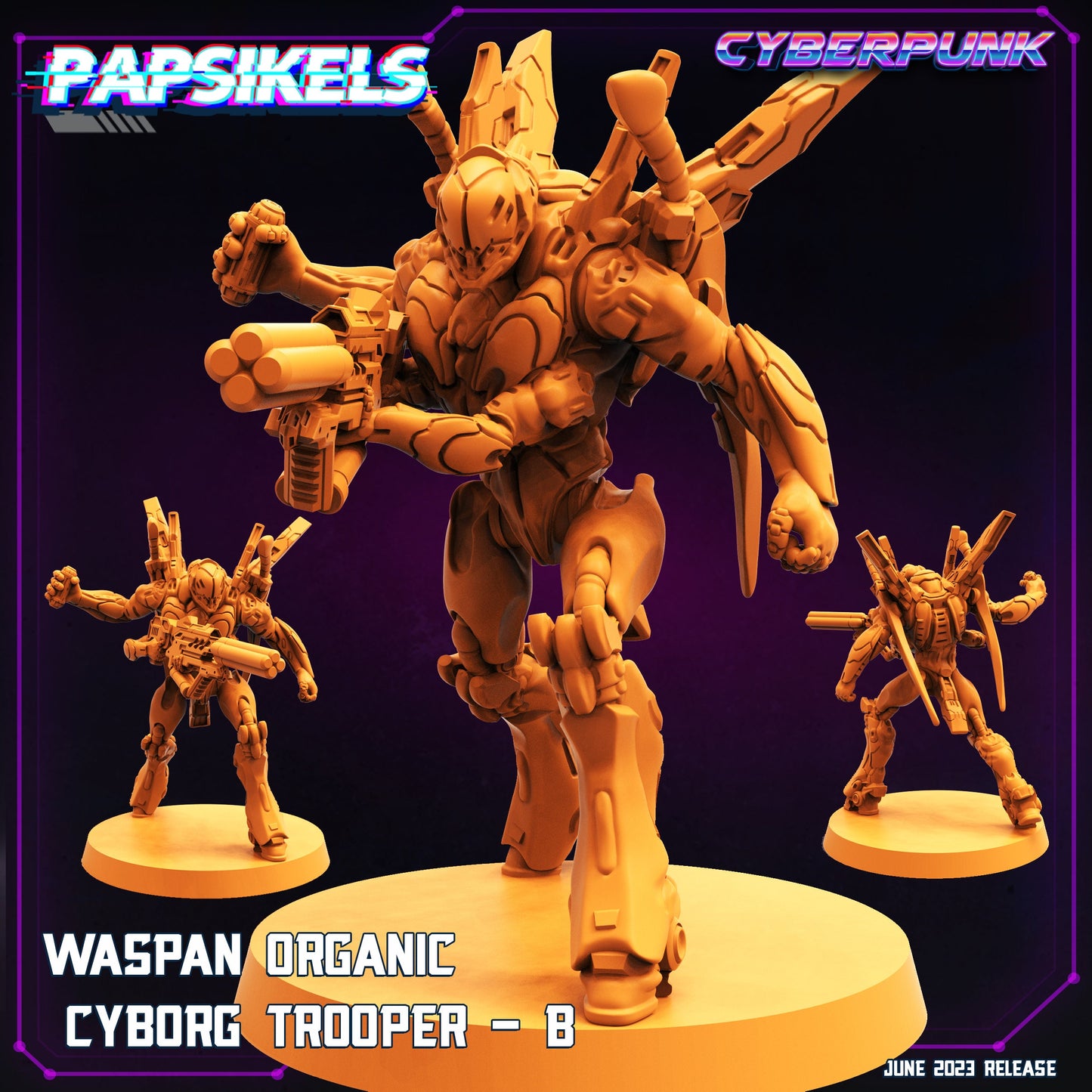 Waspan Organic Cyborg Trooper - B