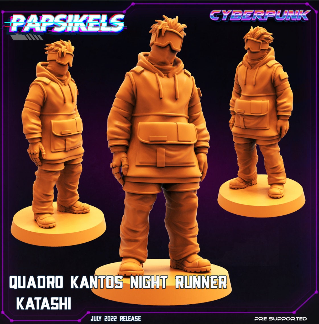 Quadro Kantos Night Runner Katashi