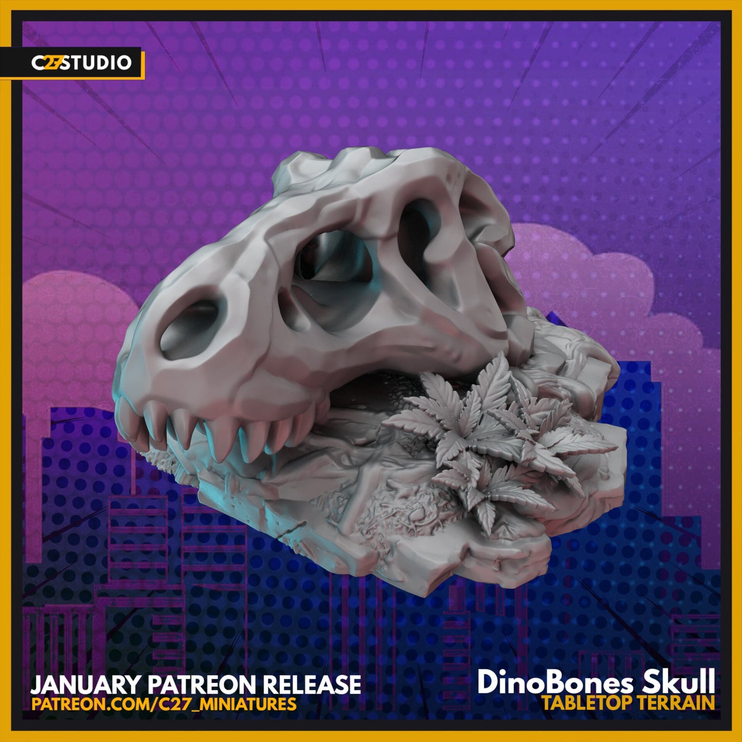 DinoBones Skull