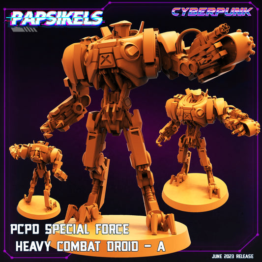 PCPD Special Force Heavy Combat Droid - A