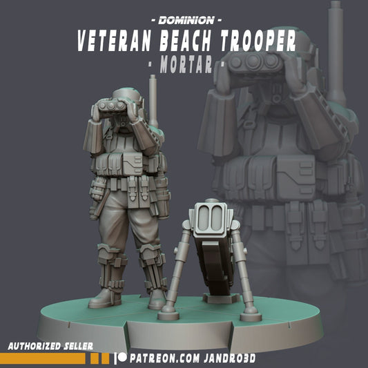 Veteran Beach Trooper - Mortar