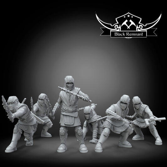 Shadow Ninjas - Set of 6