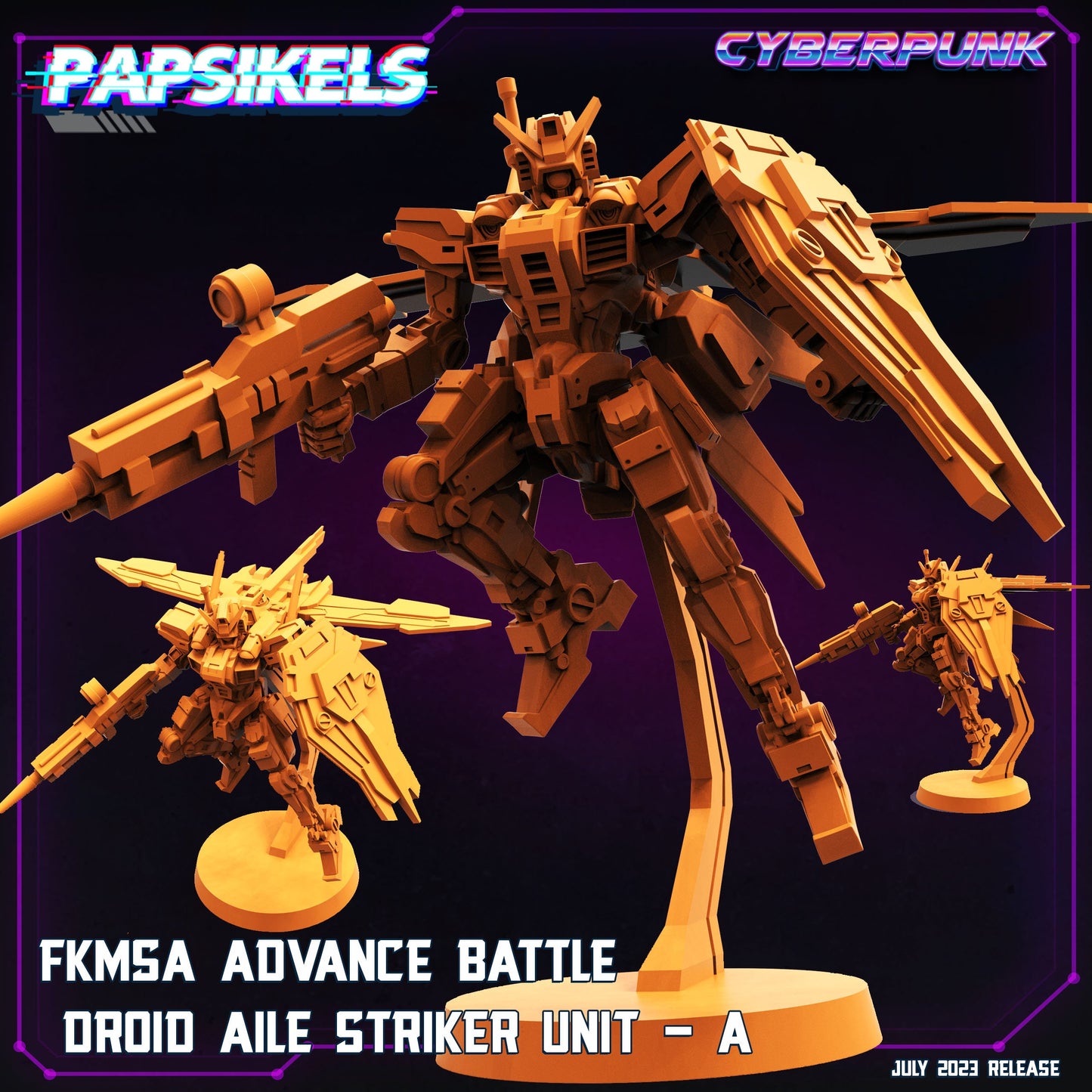 FKMSA Advance Battle Droid Aile Striker Unit - A