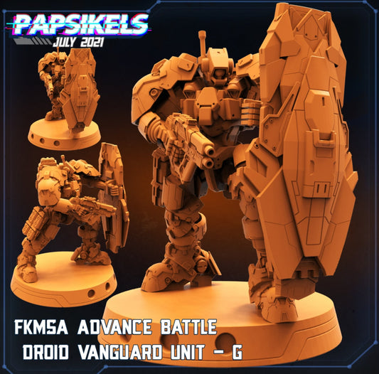 FKMSA Advance Battle Droid Armored Vanguard Unit G