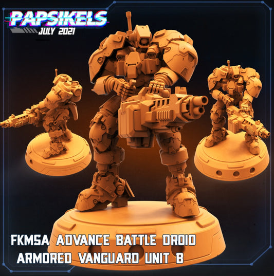 FKMSA Advance Battle Droid Armored Vanguard Unit B