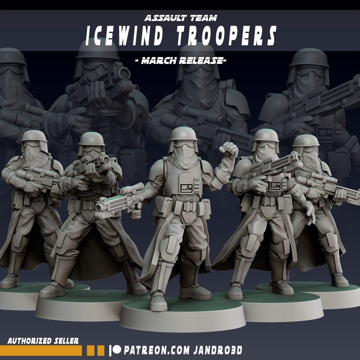 Assault Team - Icewind Troopers - Set of 5