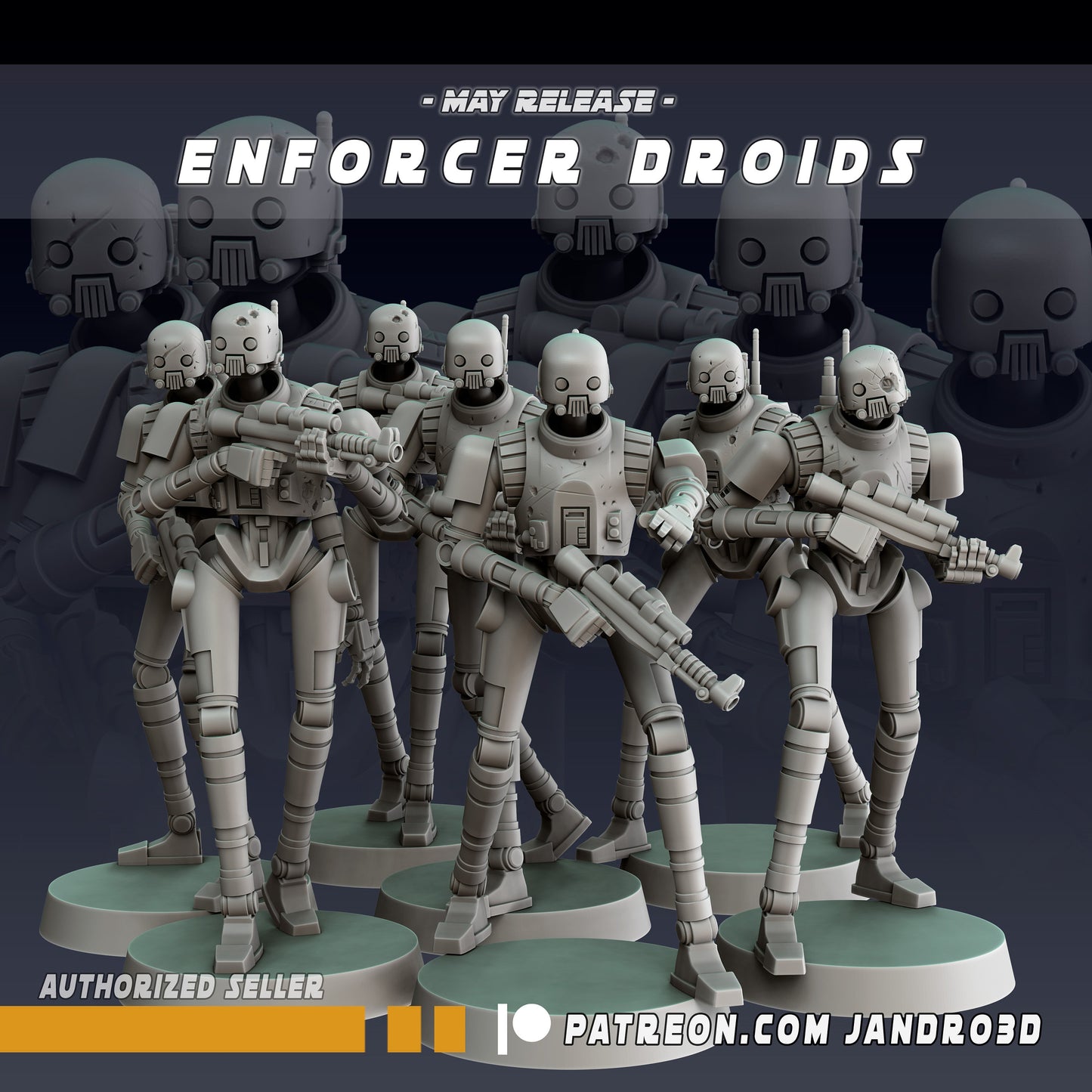 Enforcer Droids - Set of 7