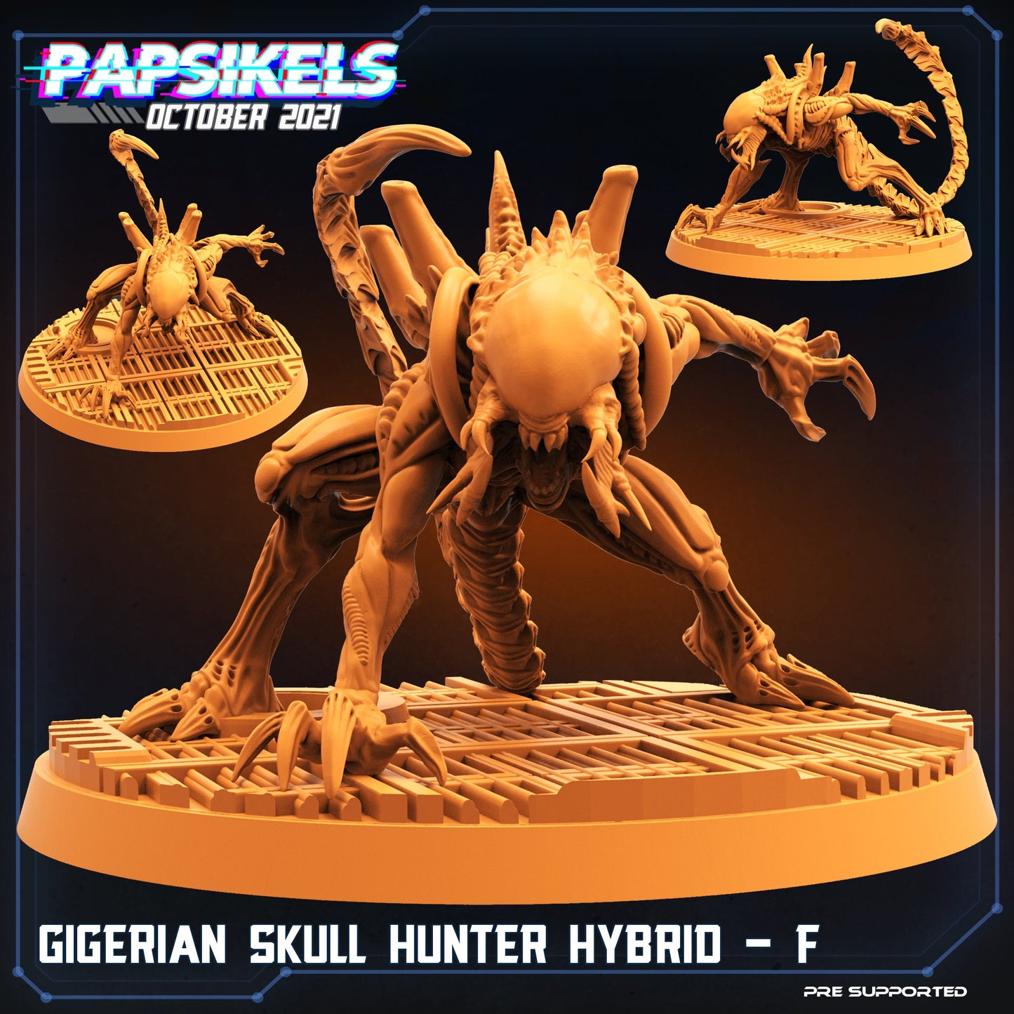 Gigerian Skull Hunter Hybrid - F