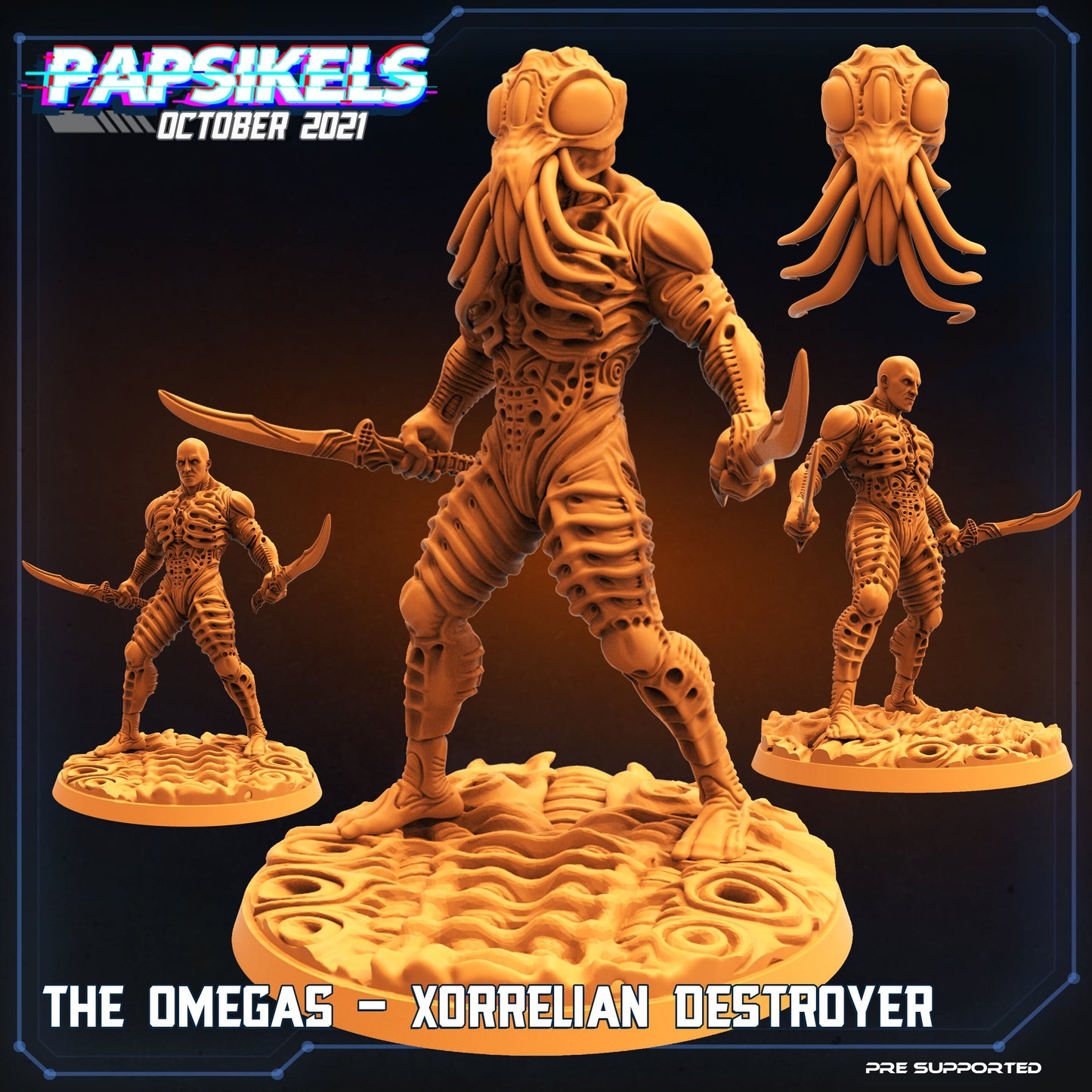 The Omegas - Xorrelian Destroyer - Mask Included