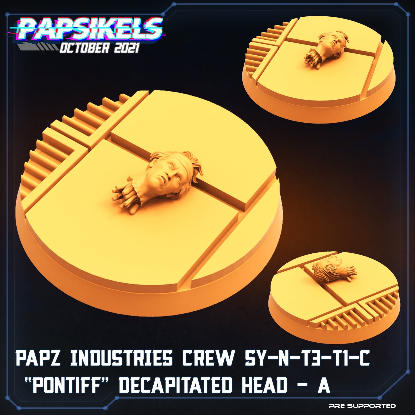 PAPZ Industries Crew Synthetic "Pontiff" Decapitated Head - A