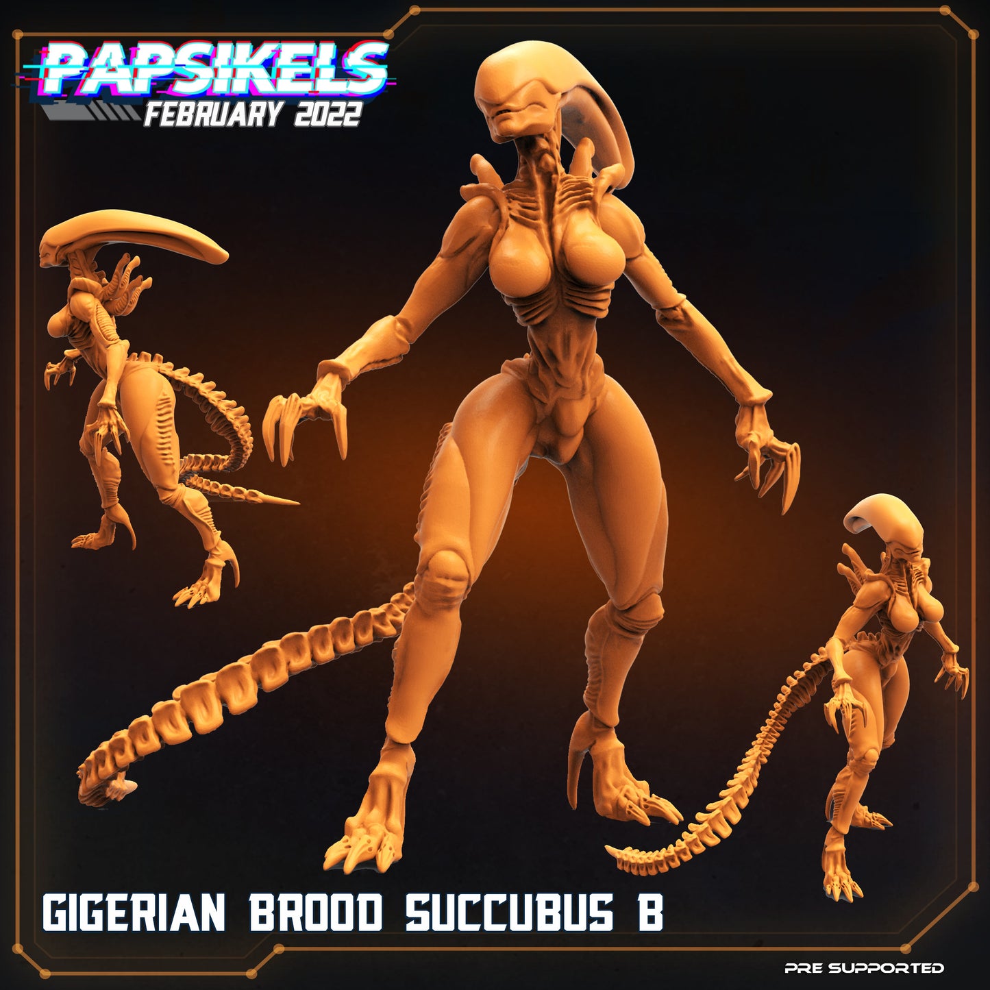 Gigerian Brood Succubus - B