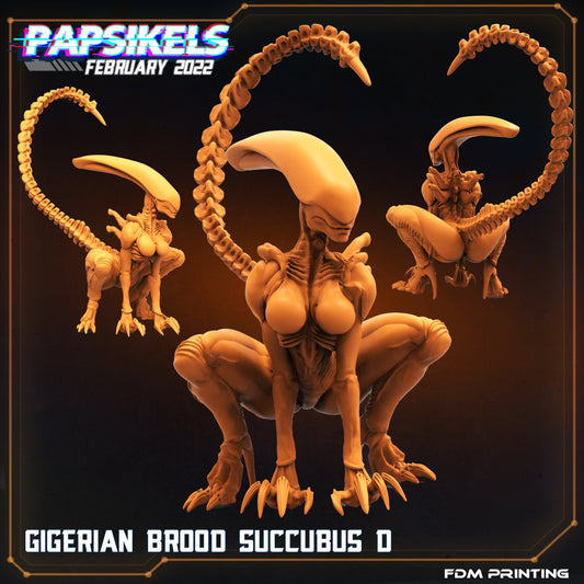 Gigerian Brood Succubus - D