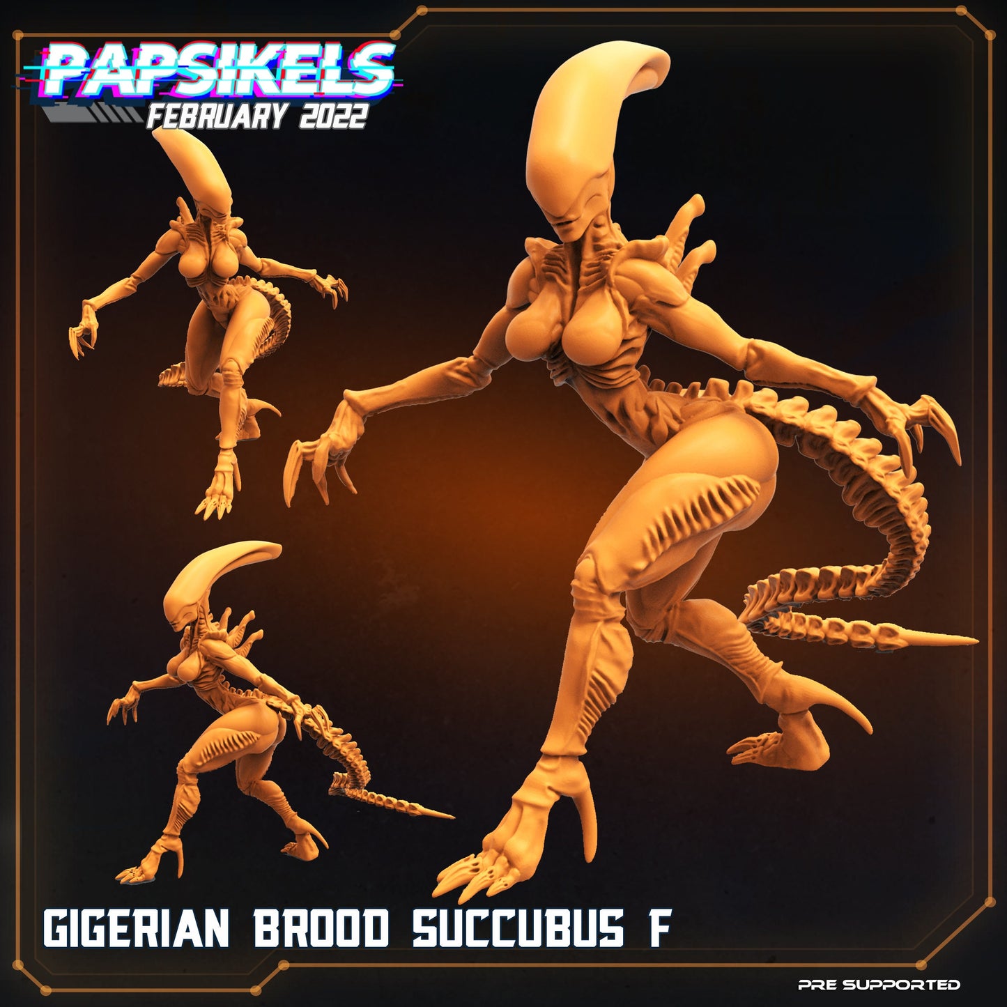 Gigerian Brood Succubus - F