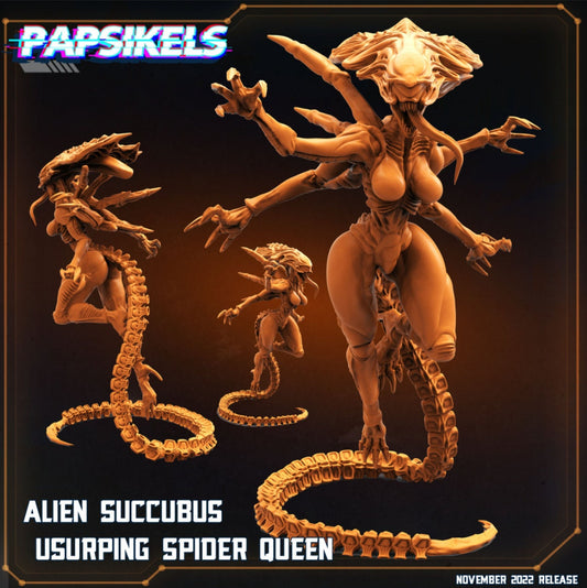 Alien Succubus Usurping Spider Queen