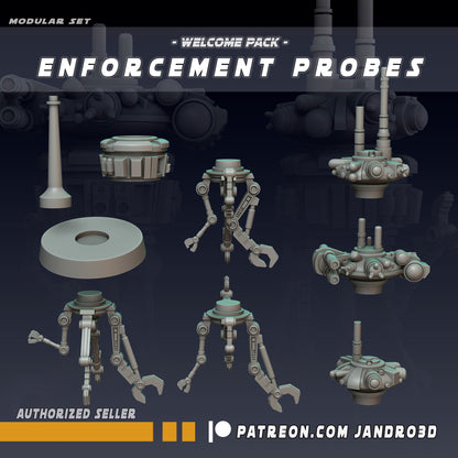 Enforcement Probes - Set of 3