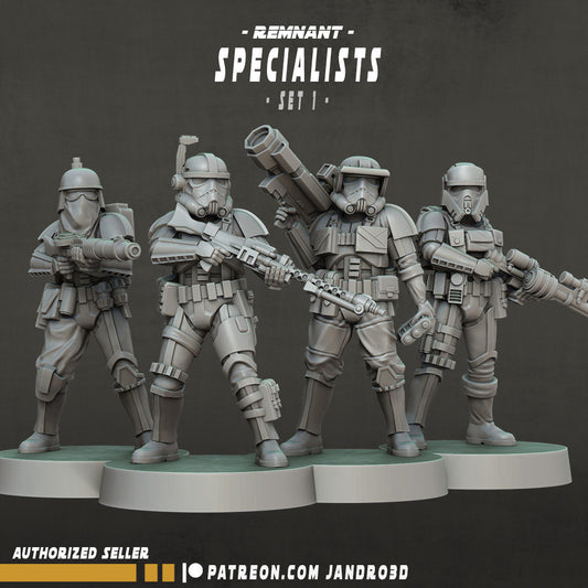 Remnant - Specialist - Set 1 - 4 pack