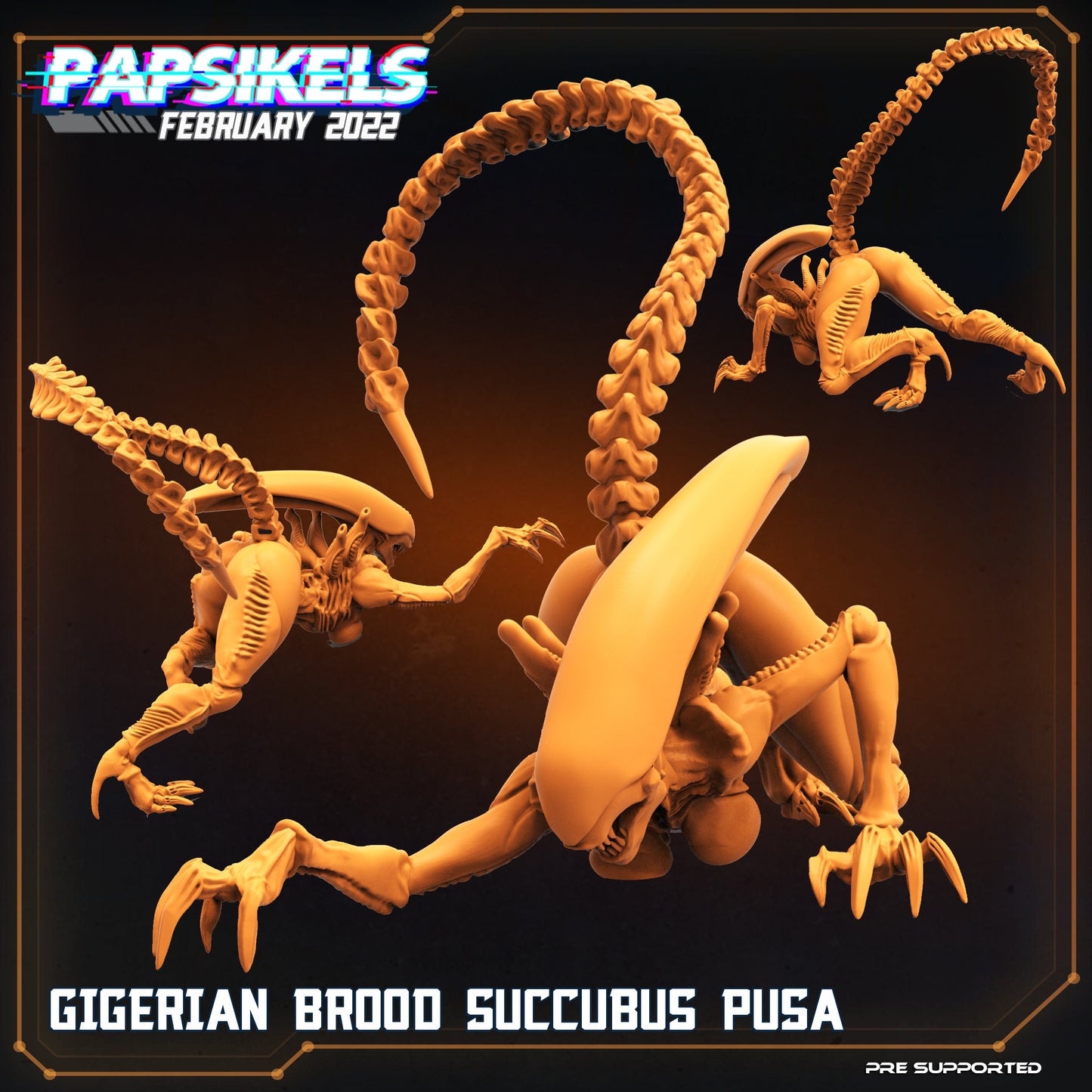 Gigerian Brood Succubus Pusa