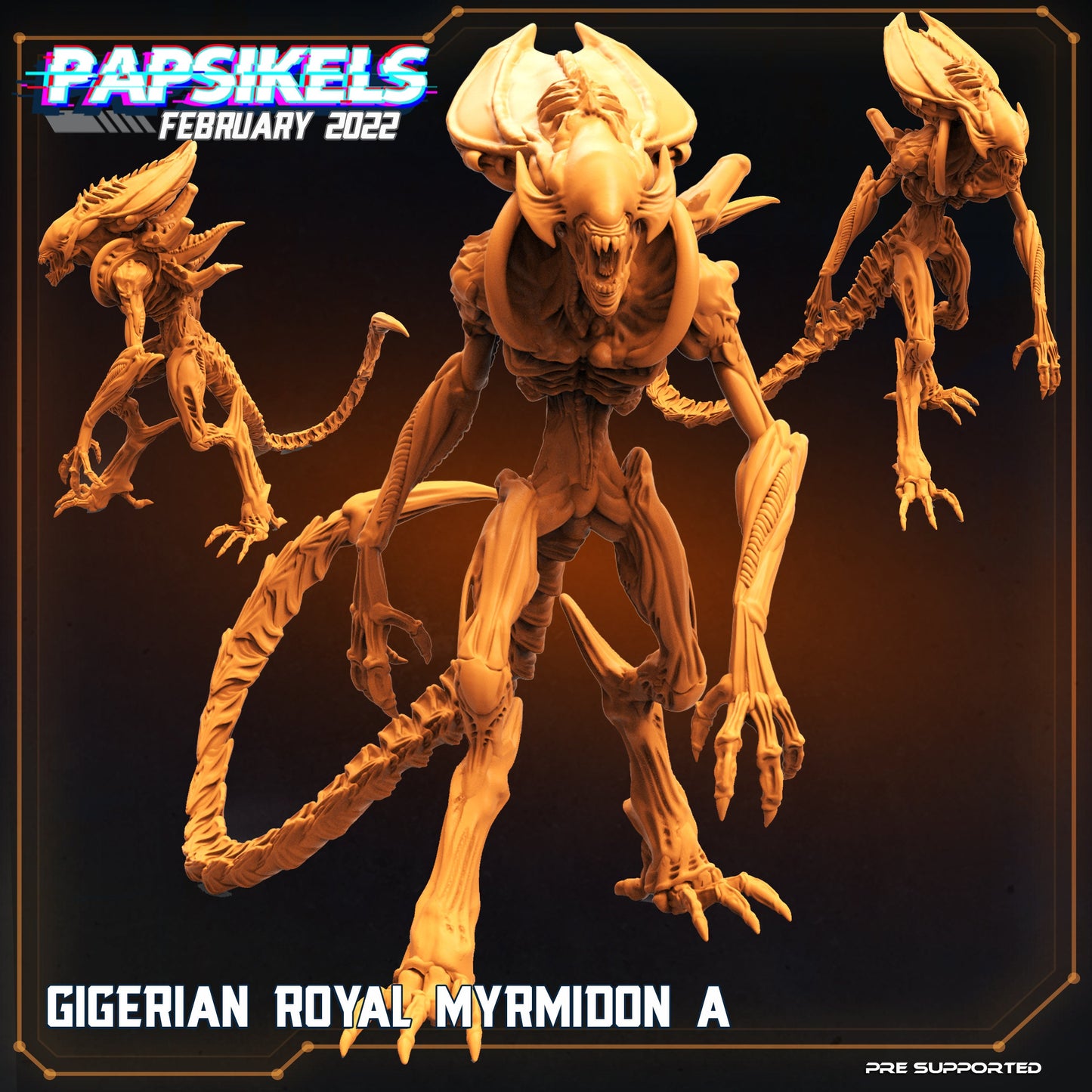 Gigerian Royal Myrmidon - A