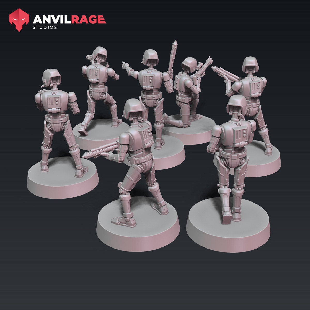 Assassination Droids - Set of 7 | Anvilrage