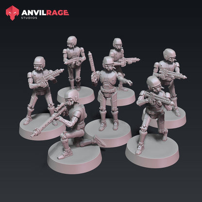 Assassination Droids - Set of 7 | Anvilrage