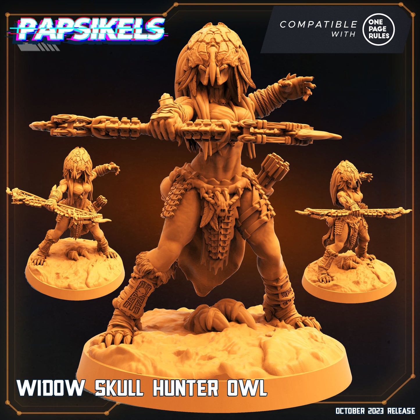 Widow Skull Hunter Owl