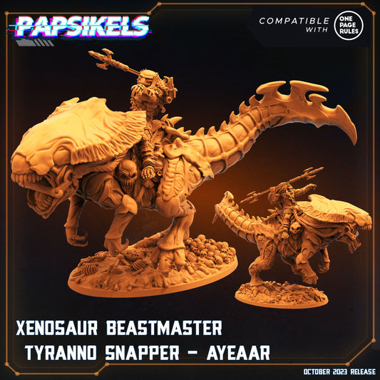 Xenosaur Beastmaster Tyranno Snapper - Ayeaar