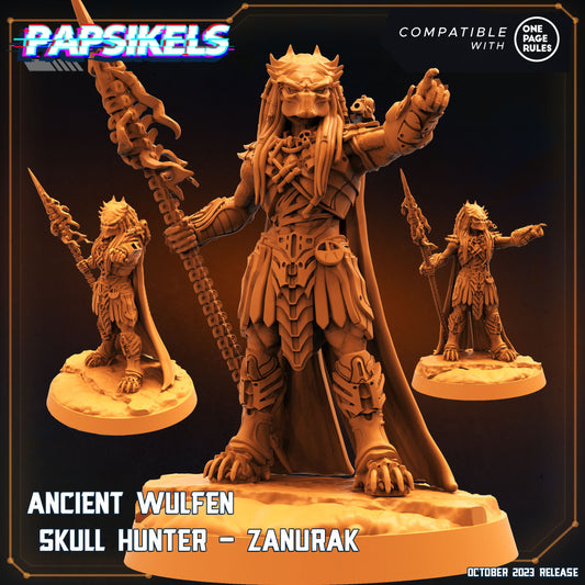 Ancient Wulfen Skull Hunter Zanurak