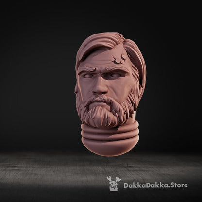 Legendary Heroes Heads - Set of 5