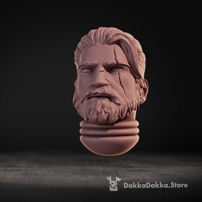 Legendary Heroes Heads - Set of 5