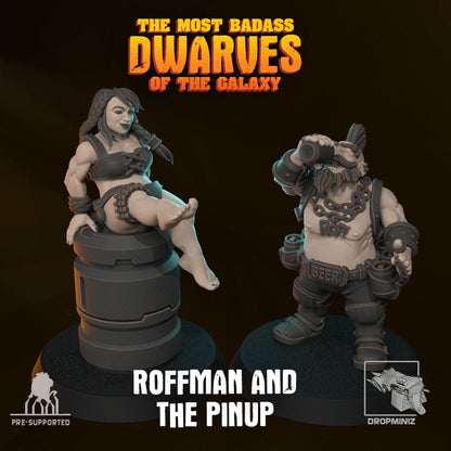 Bad Azz Dwarves of the Galaxy - Roffman & the Pinup