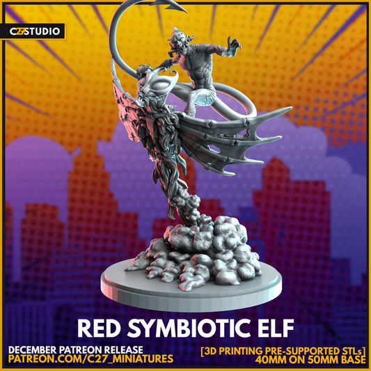 Red Symbiotic Elf